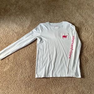 Girls long sleeve Vineyard Vines shirt.